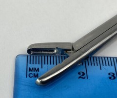 Symmetry 53-1210 Spurling IVD Rongeur 4mm x 10mm Cup STRAIGHT 6in Shaft 8.5in L