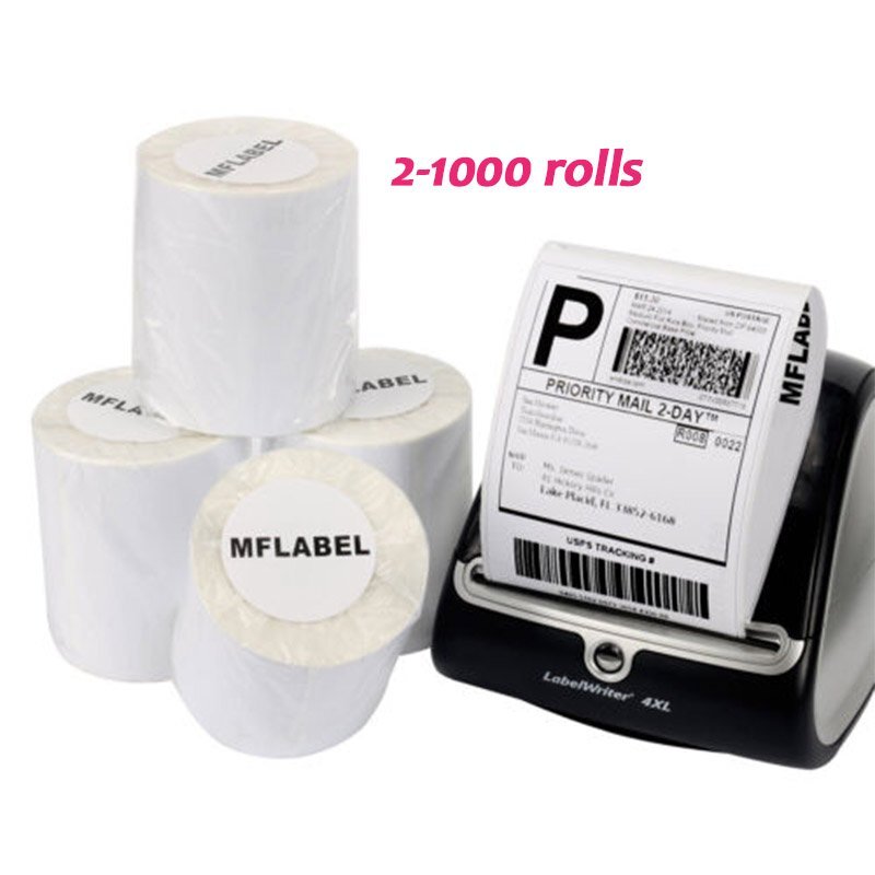 2-1000 DYMO 4XL Direct Thermal Shipping Labels 4×6 1744907 compatible 220/Roll