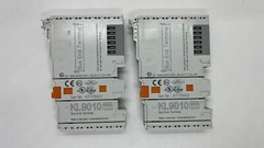 Lot of 2: Beckhoff KL9010 Industrial module bus end terminal -25 – 60°C; IP20