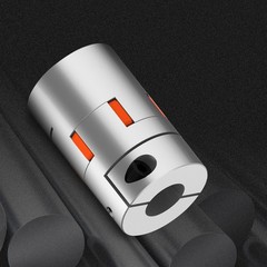 CNC Shaft Coupler Aluminum Alloy Flexible Plum Spider Jaw Coupling All Bore Size