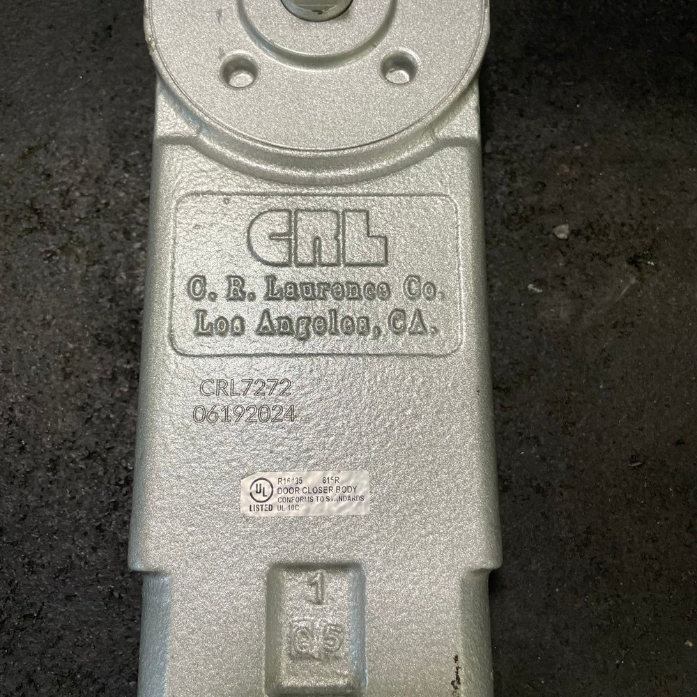 CRL7272 Heavy Duty 105D No-Hold Open Overhead Concealed Door Closer Body Only