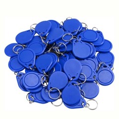 50/100/200x RFID Key Fobs UID 13.56MHz Rewritable Proximity IC Smart Token Tag