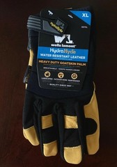 3 Pairs Wells Lamont Men’s HydraHyde Leather Work Gloves Size M L XL XX XXX