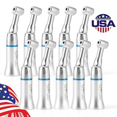 US Estilo Dental Botón Pulsador Contra Angulo Baja Velocidad Pieza de Mano