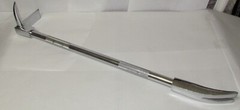 36″ Halligan bar with Nickel Finish. Hardened High Carbon Steel. 11 Lbs – z5