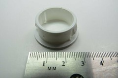 5 x Heyco White 1″ 25mm Hole Plug Dome Snap In Plug Knockout Panel Cap Cable
