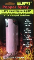HOT ON MARKET Women Pepper Spray 1. 4 1/2 oz PINK MOLDED Keychain SELF DEFENSE