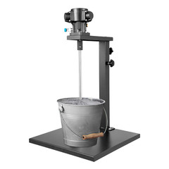 Stainless Pneumatic Paint Mixer Air Agitator Blender Stirrer Ink Mixing Tool