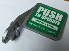 HAWS RH Push Handle for 7612 Emergency Eye Wash — NEW, Old Stock