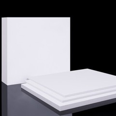 White PTFE Sheet Plate Hard Plastic Panel High Thermoplastic Thick 0.2-30mm DIY