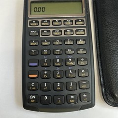 HP 10BII / 10bll Financial Calculator Tested Working With Protector Case