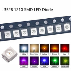 1210 (3528) Light PLCC-2 SMD SMT LED Diodes Ultra Bright White Red Blue Pink