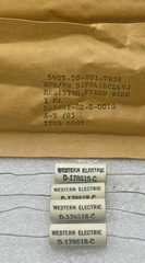 VERY RARE NOS MATCH QUAD WESTERN ELECTRIC CERAMIC RESISTORS D-178618-C TUBE AMPS