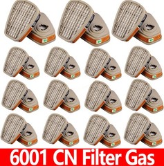 10Pairs 6001cn Organic Vapor Respirator Filter Cartridge For 6800 6200 Gas mask