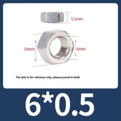 Hexagon Full Nut Fine Thread Pitch M4 M5 M6 M8 M10 M12 M14 M16 M18 M20 M22 M24