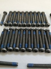 M5-0.80 x35 mm Arctic Cat 8468-536 TSPNH CL8.8 Geo Black Over yellow Zinc (50pc)