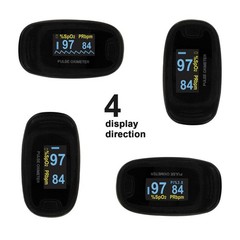 OLED Finger Pulse Oximeter Blood Oxygen Monitor SpO2 Heart Rate Tester Free Bag