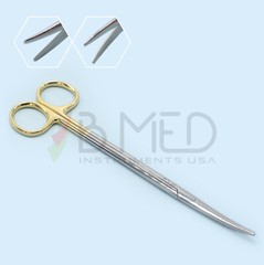 Left Handed TC Metzenbaum Dissecting Scissors Curved 7″ Surgical ENT Instruments