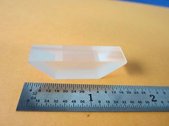 OPTICAL MIL SPEC PRISM RECTANGULAR LASER OPTICS AS PICTURED BIN#6V-12