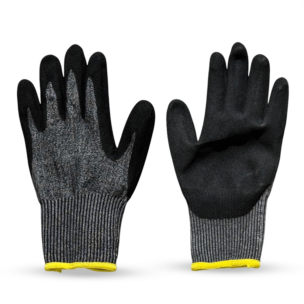 Sandbaggy A6 Cut Resistant Work Safety Gloves – Nitrile Coated Palm