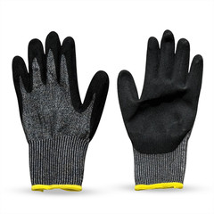 Sandbaggy A6 Cut Resistant Work Safety Gloves – Nitrile Coated Palm