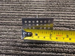 (QTY 735) 2-1/2″ 12 GAUGE MILD STEEL PERFORATED INSULATION HANGER IHSP-250-12