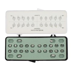 10 Kits Orthodontic Brackets 1st Molar Tubes Dental Braces Roth MBT 022 345 6-6