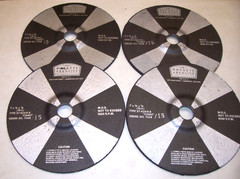 7 1/4x 1/4 x7/8 Comet Grinding wheels 4 of them made in U.S.