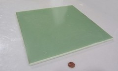 Micarta Phenolic G10FR4 Sheet .375″ (3/8″) Thick x 12″ x 12″