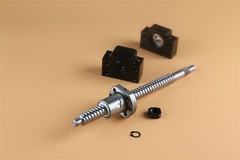 SFU1605 L250-1500mm Ball Screw C7 with end machined + nut + BK/BF12 end support