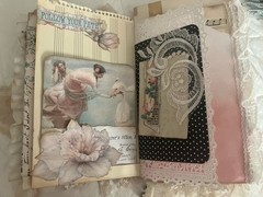 VINTAGE STYLE HANDMADE JUNK JOURNAL-“A Graceful Life”