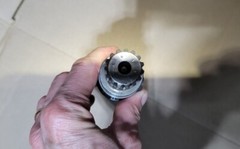 Sauer Danfoss M46 pump Shaft 15T with 11-tooth auxiliary output, 4460484