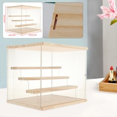 Clear Acrylic Countertop 11.81″x9.45″x10.24″ Display ShowCase Box Cabinet