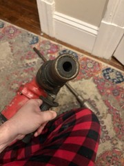 Hilti TE72 Heavy Duty 7.5A Rotary Hammer Drill W/Hilti 2″ Core Bit