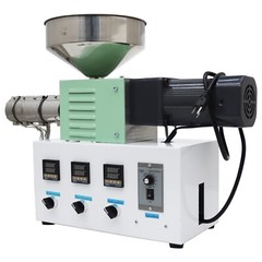 Single Screw Extruder Plastic Heating Extrusion Machine 110V 0.1-2kg/h Dia 1”
