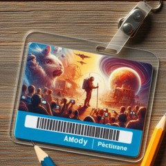 Custom Printed PVC Card Name Badge Printed PVC Plastic Credit Card Sized