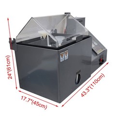 Salt Spray Testing Chamber Lab Salt Fog Spray Corrosion Test Equipment Tool 47L
