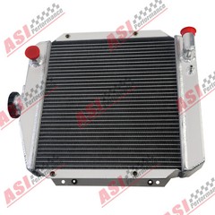 Fit Yanmar Diesel 3TNE74 119621-44500 Aluminum Tractor Radiator 3 Row ASI