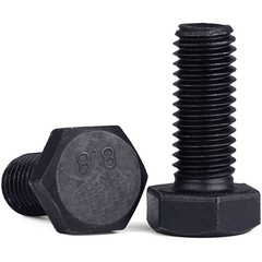 M12 – 1.5 Fine Thread Grade 8.8 Alloy Steel Hex Head Bolts Hex Cap Screws DIN933