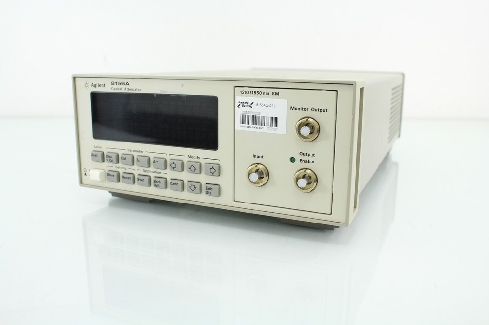 Agilent HP 8156A Optical Attenuator with Option 221 – Calibration included