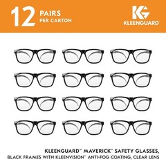 Kleenguard V30 Maverick™ Safety Glasses, with Kleenvision (Qty 12)