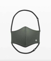 Lululemon Double Strap Face Mask 100% Genuine Palm Deco NIB FREE FEDEX