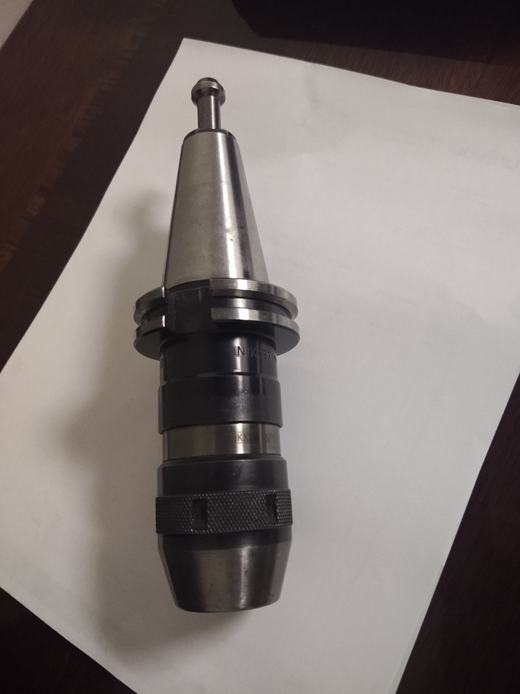 NIKKEN NPU-13 CAT 40 KEYLESS DRILL CHUCK 0- 13mm INTREGAL SHANK Nikken Holder