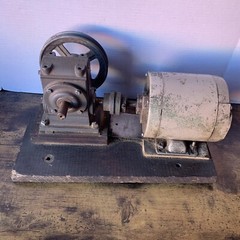 2 Vintage Motor Combo – Montgomery Ward ProCraft 1/4 HP + Janette Electric SL133