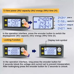 Adjustable Voltage Portable DC Power Supply 0-30V 0-5A For Dewalt 20V Battery US