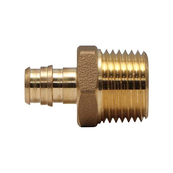 A.Y. McDonald 5423-259 1″ Coupling Exp PEX x MNPT