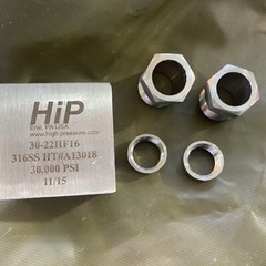 HiP 30-22HF16 Elbow High Pressure Fitting 30,000 PSI