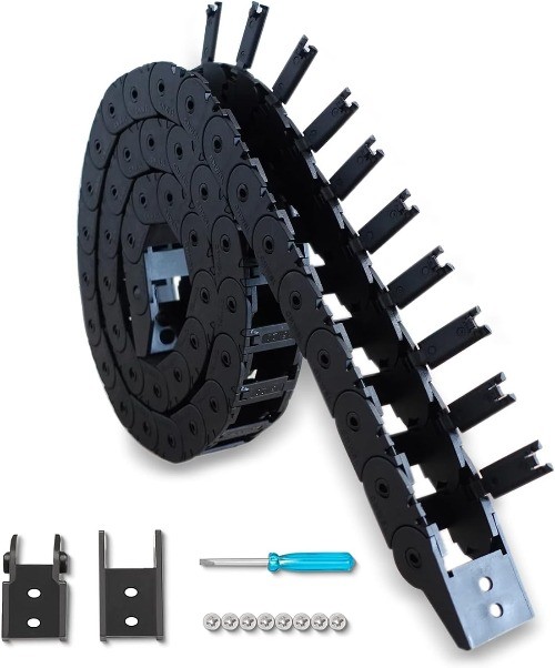 Drag Chain Cable Carrier Open Type R28 Wire Cable Chain CNC Router Mill15*20 R28