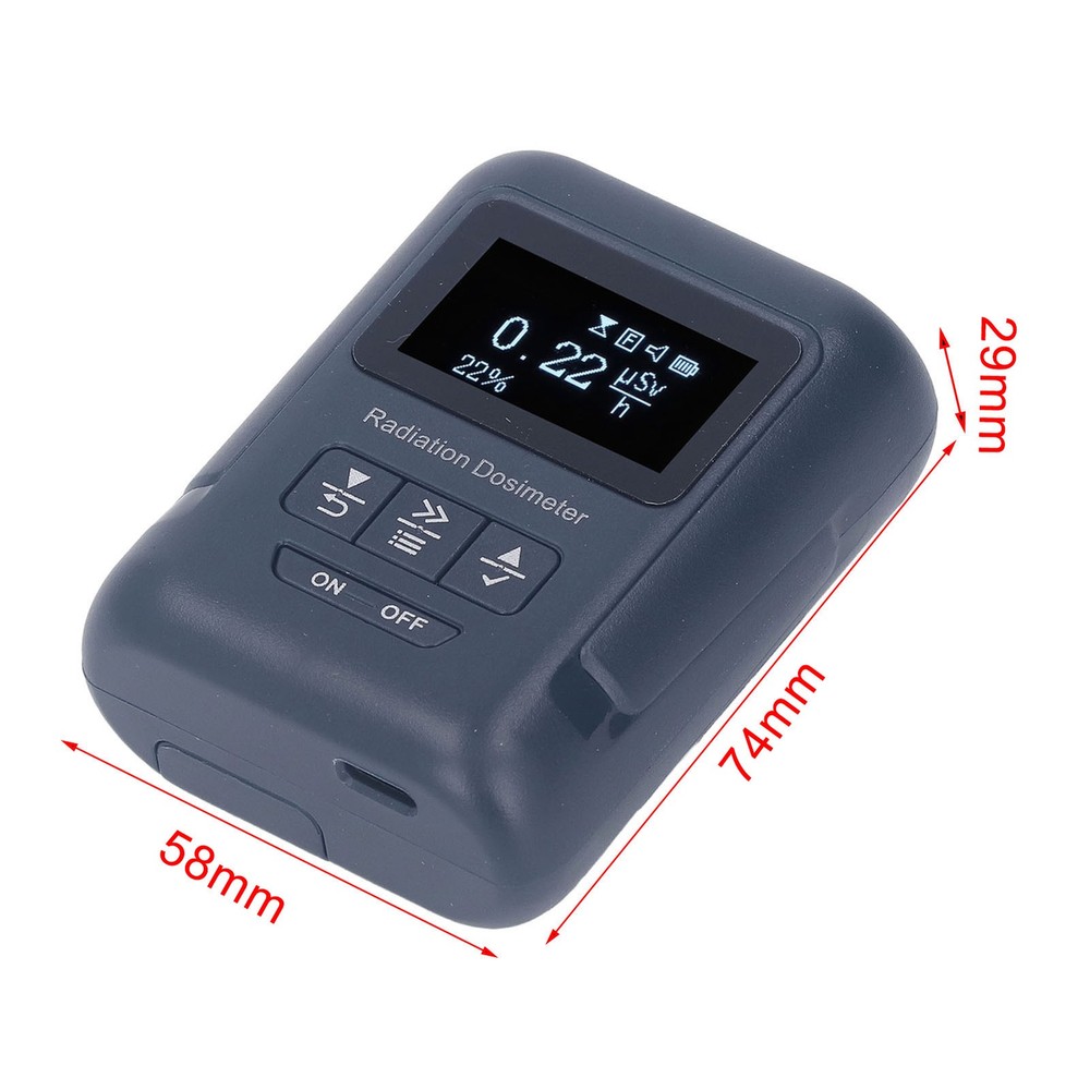 Radiation Detector Nuclear Monitor Dosimeter Counter Beta Gamma X
