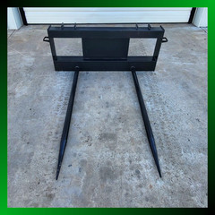 New Skid Steer JCT Hay Bale Spear Attachment Bobcat CAT CASE Deere